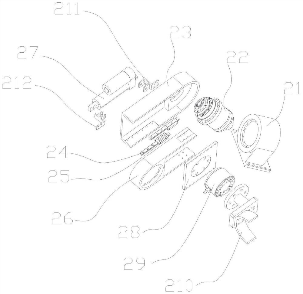 A four-degree-of-freedom elbow-wrist joint rehabilitation robot