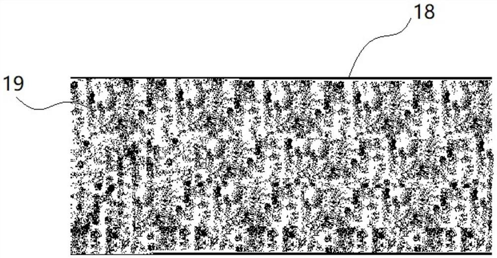 Durable filter element of water purification equipment and preparation method of durable filter element