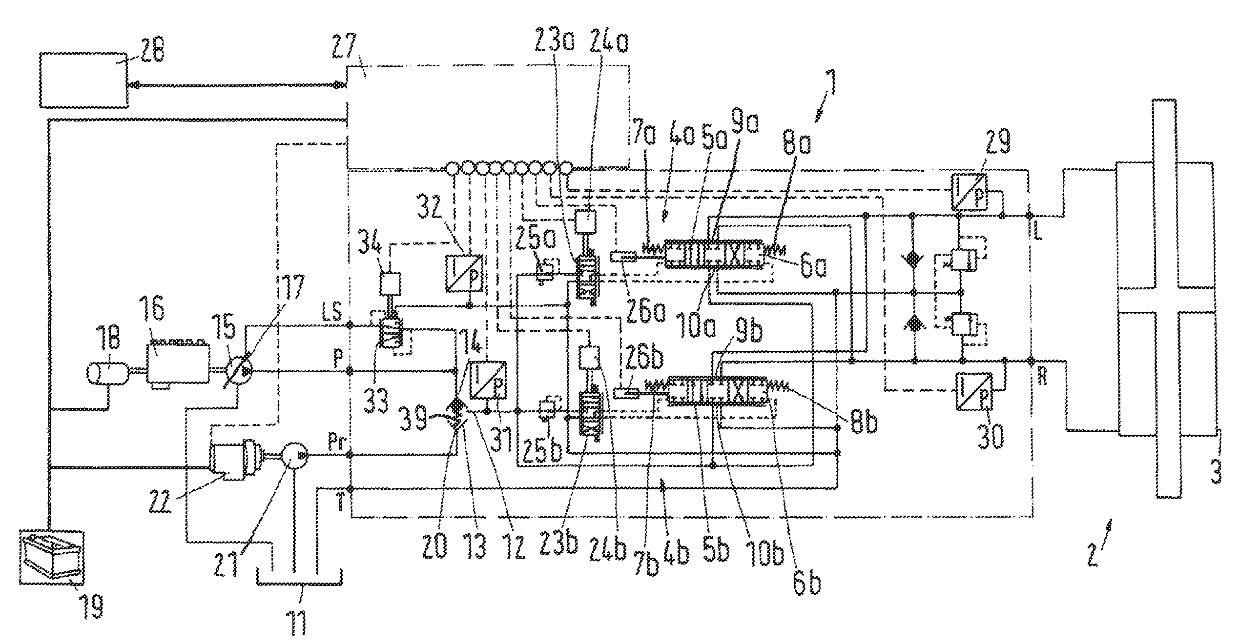 Hydraulic steering