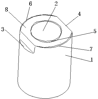 Ultrasonic welding head applicable to automobile dashboard glass welding