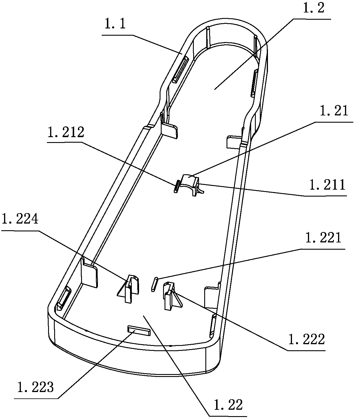 A hinge assembly for a refrigerator