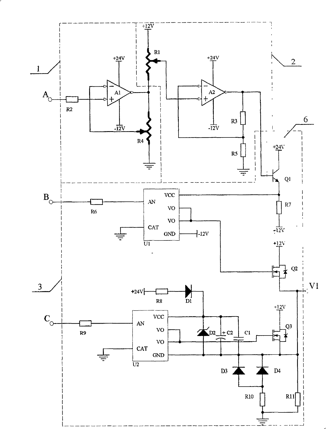 High-frequency power amplifying circuit