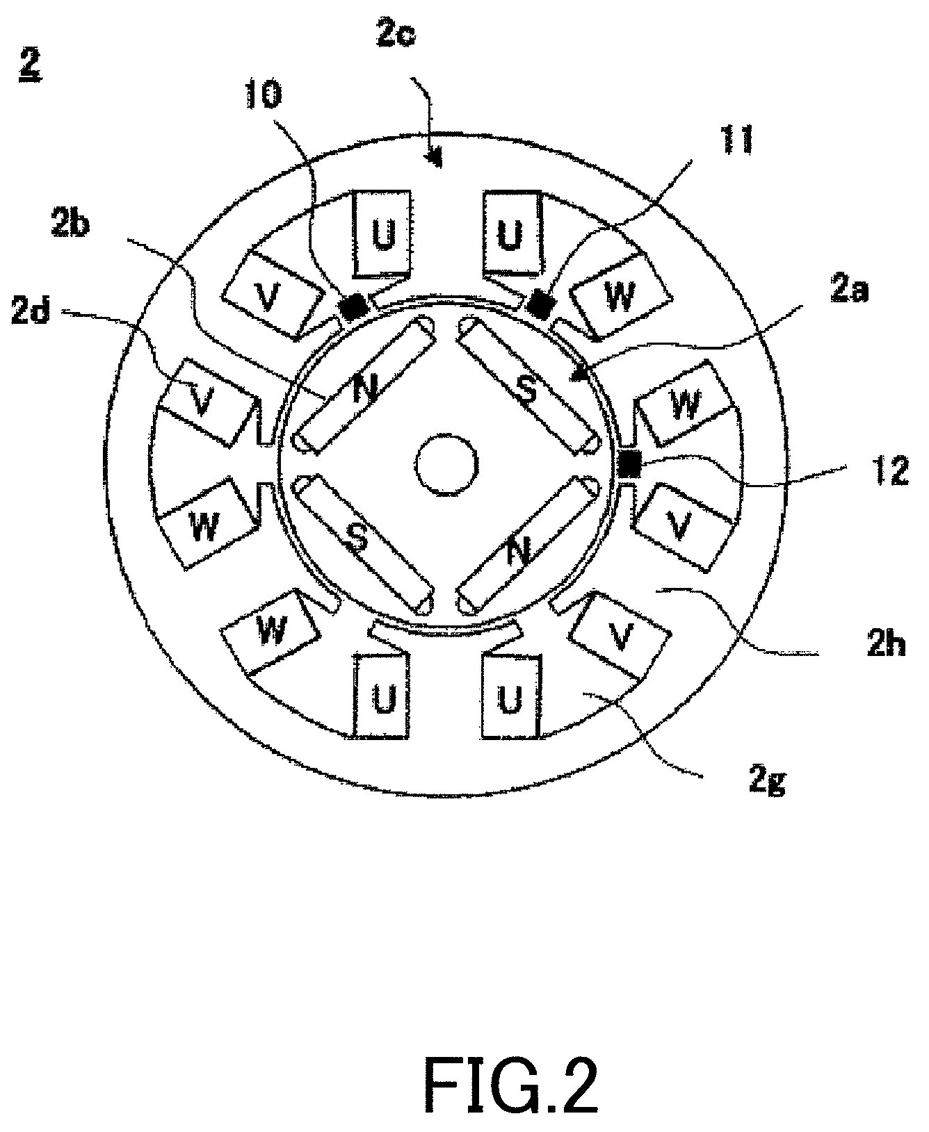 Electric rotating tool