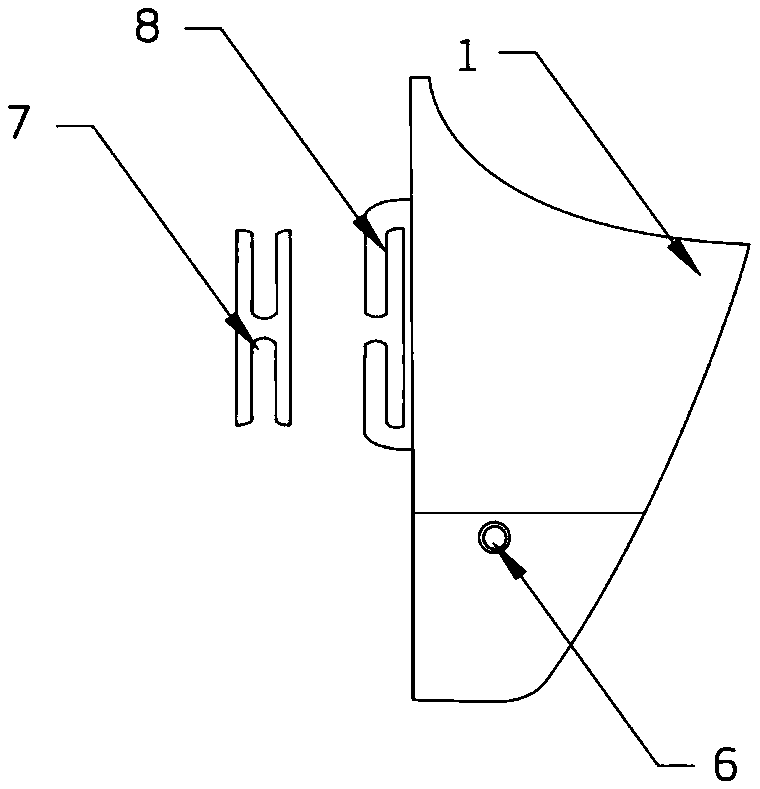 Splicing type automatic water supply stereo greening device and irrigation system thereof