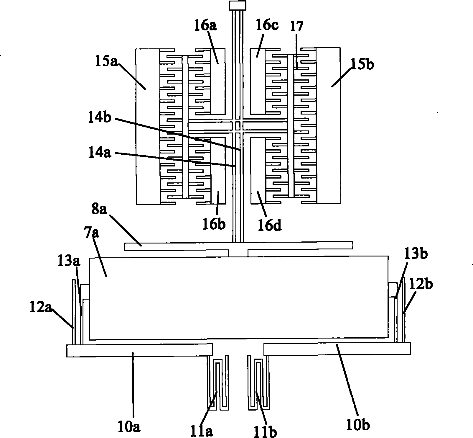 Silicon micro-resonant accelerometer