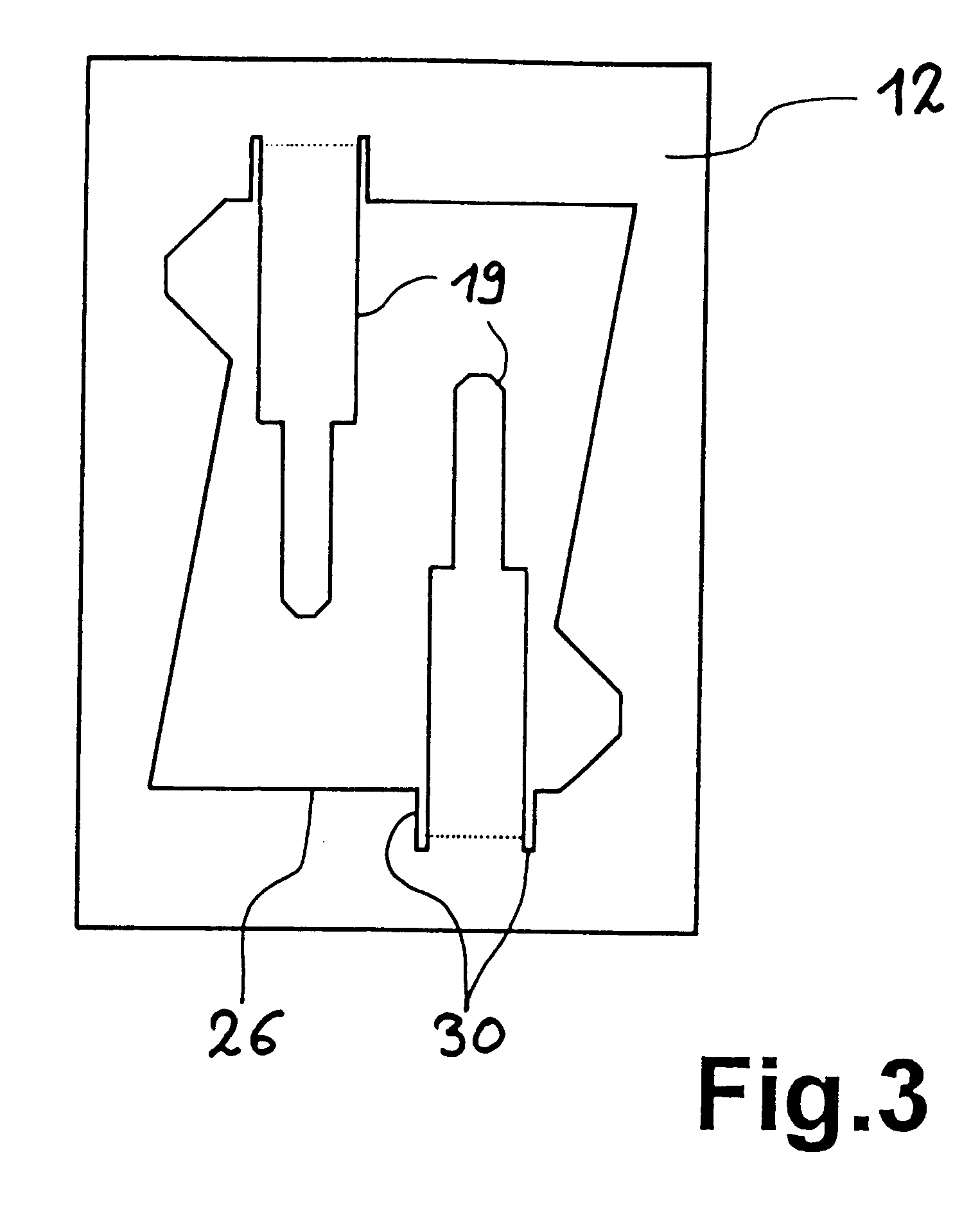 Contact switch for an electrical appliance