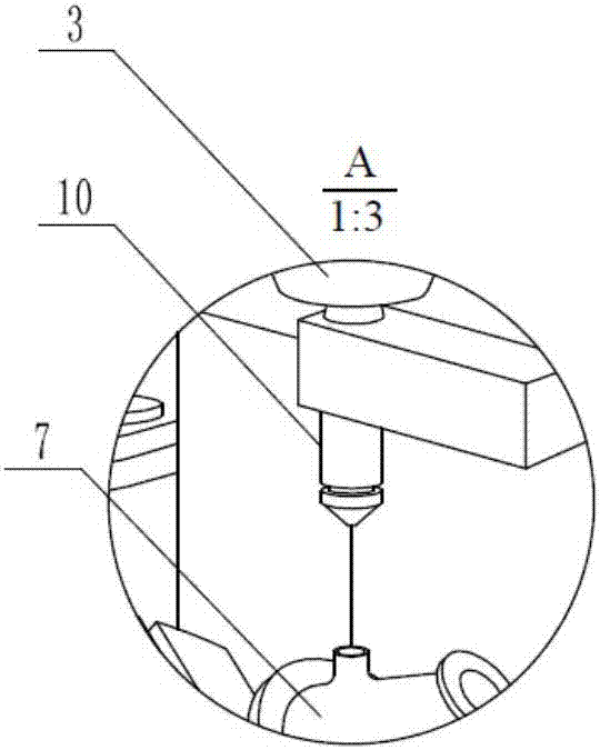 Equipment for applying ultrasonic cutting to powder feeding type material increase and removal composite manufacturing and machining method