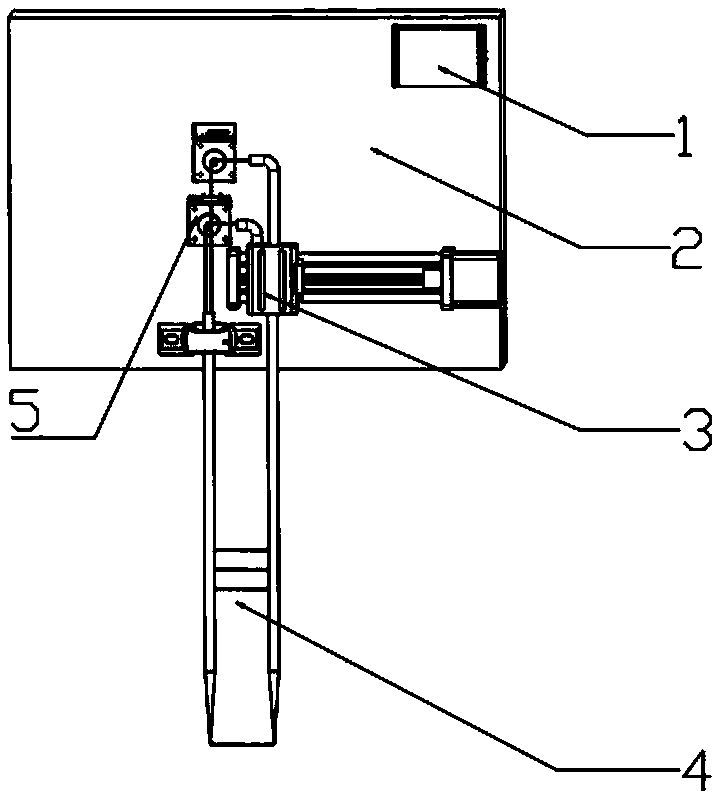 White asparagus selective harvesting robot end effector with consumable circulation function and harvesting method