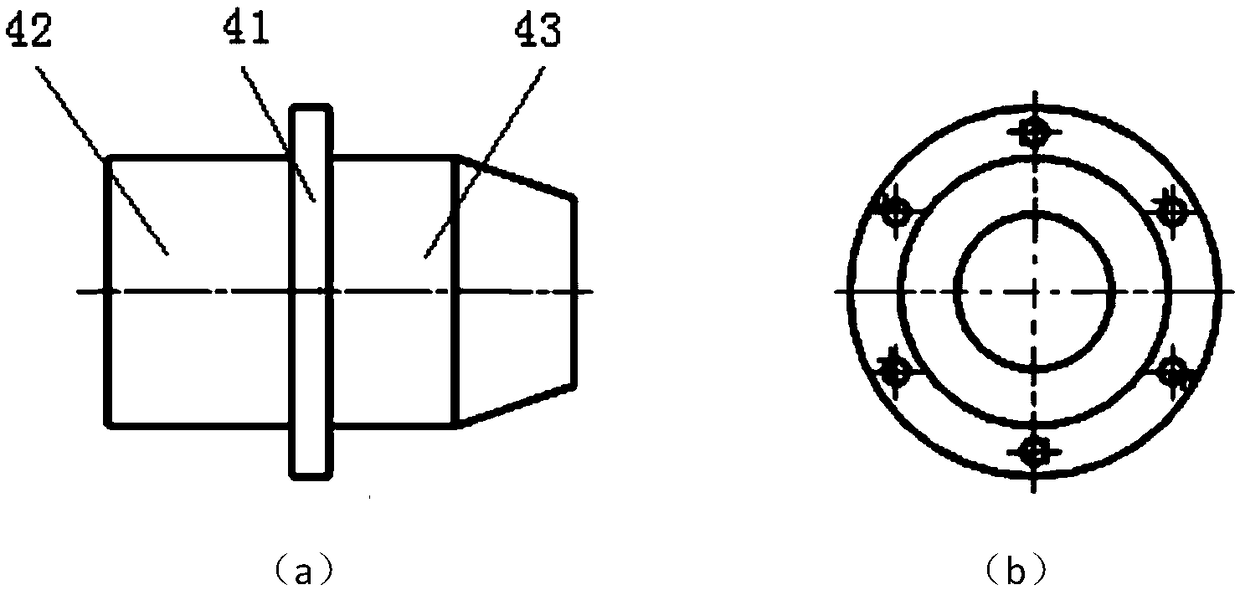 Marine flexible pipe coupling structure