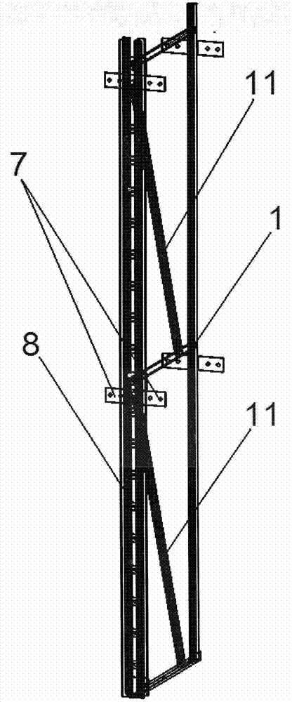 Integrated combined scaffold