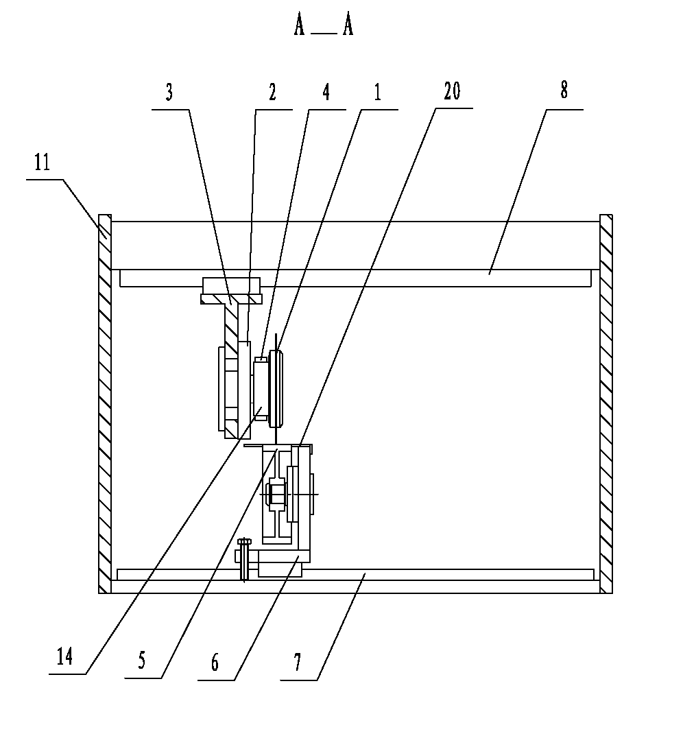 Paper cutting device of paper cutter