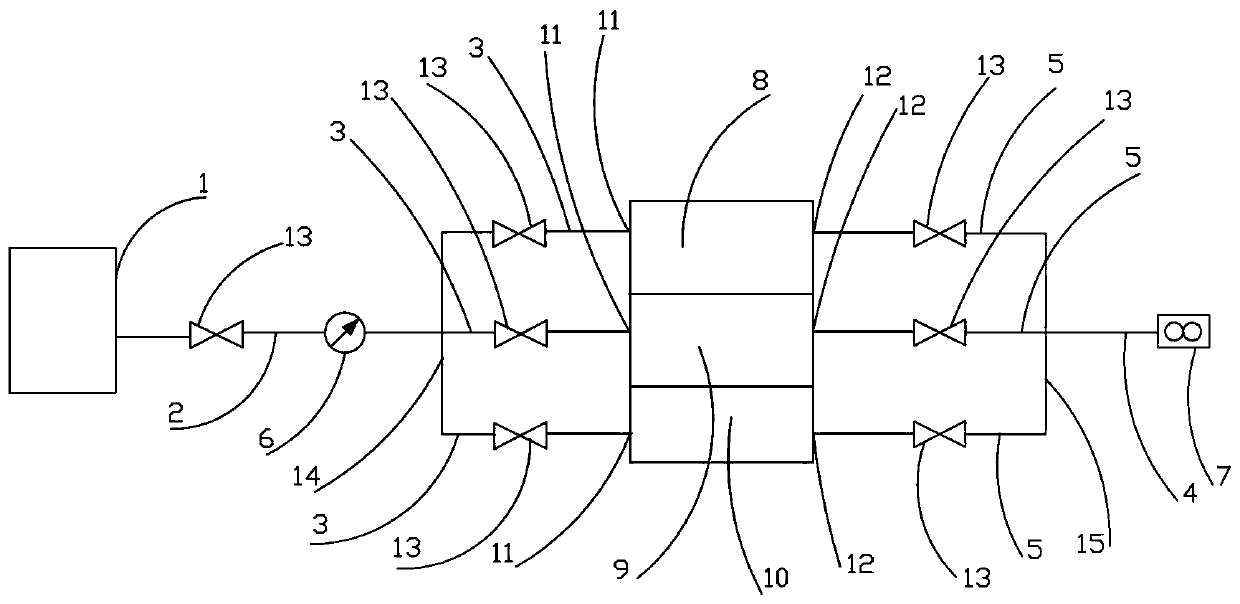 Full-automatic airtightness detection device and method for fuel cell stack