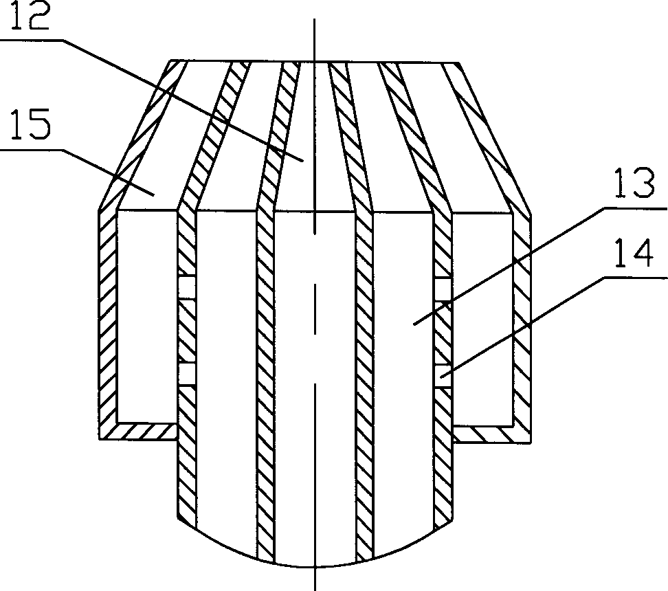 Jet drive fluidized bed pelletizing device with multiple jet drive units