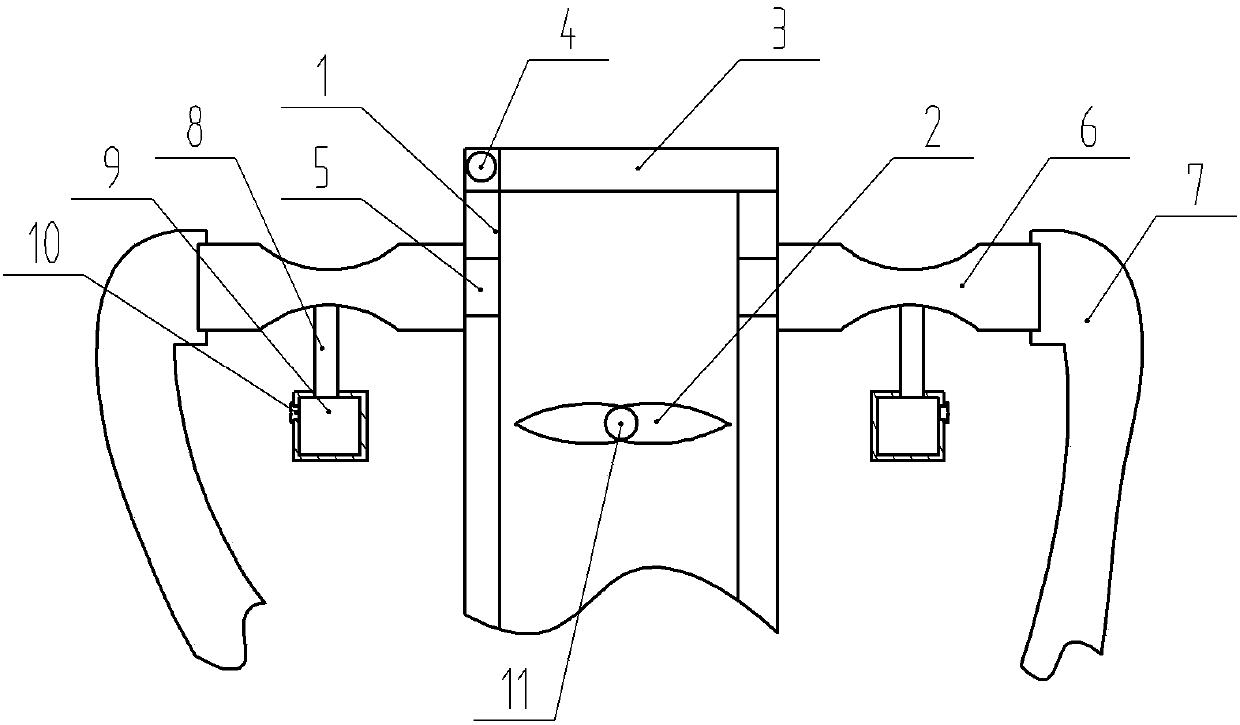 Control device based on flexible triggering of silicon controlled rectifier