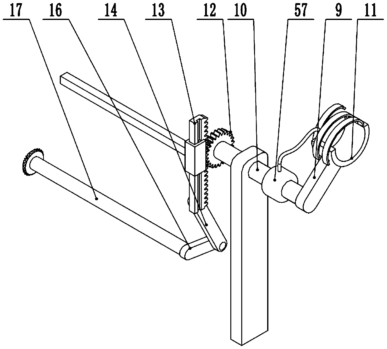 Forearm rotation training biofeedback device