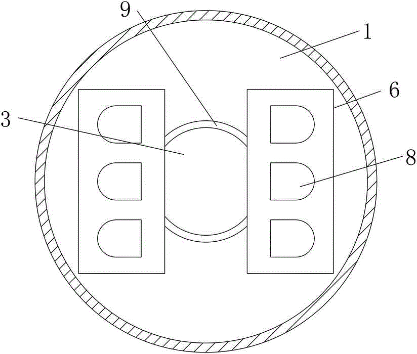 Economizer with condensed water guide plate