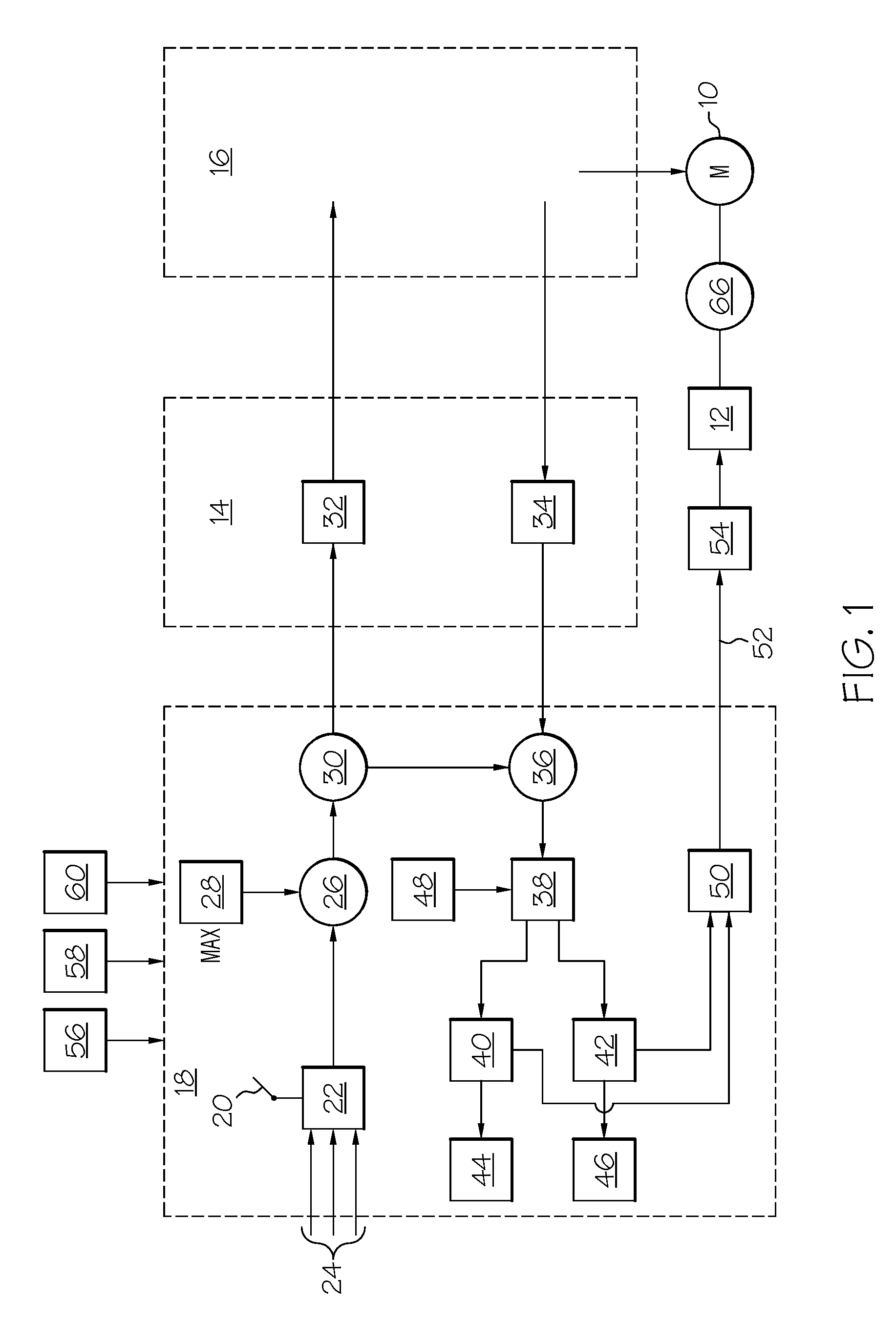 Braking system for a battery powered industrial truck