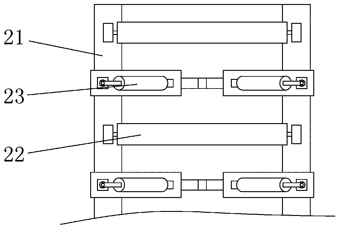 A steel pipe automatic palletizer