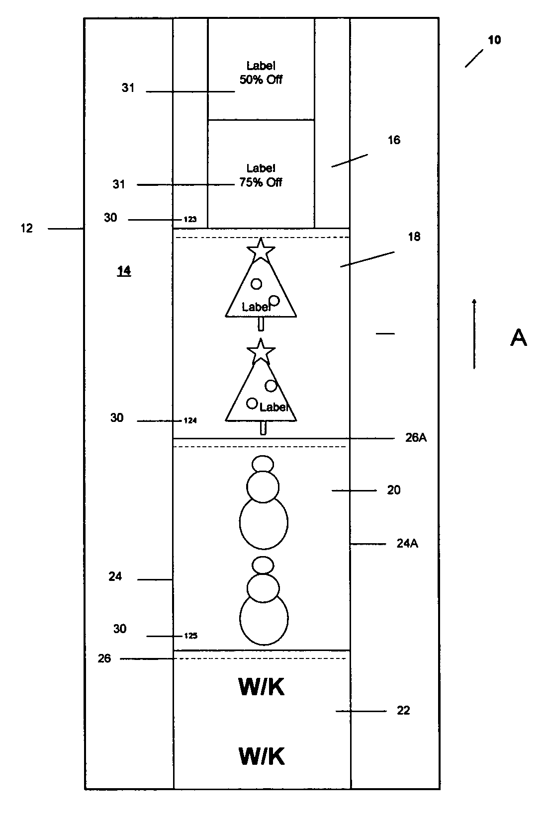 Method of preparing prime labels and intermediate web assemblies produced therewith