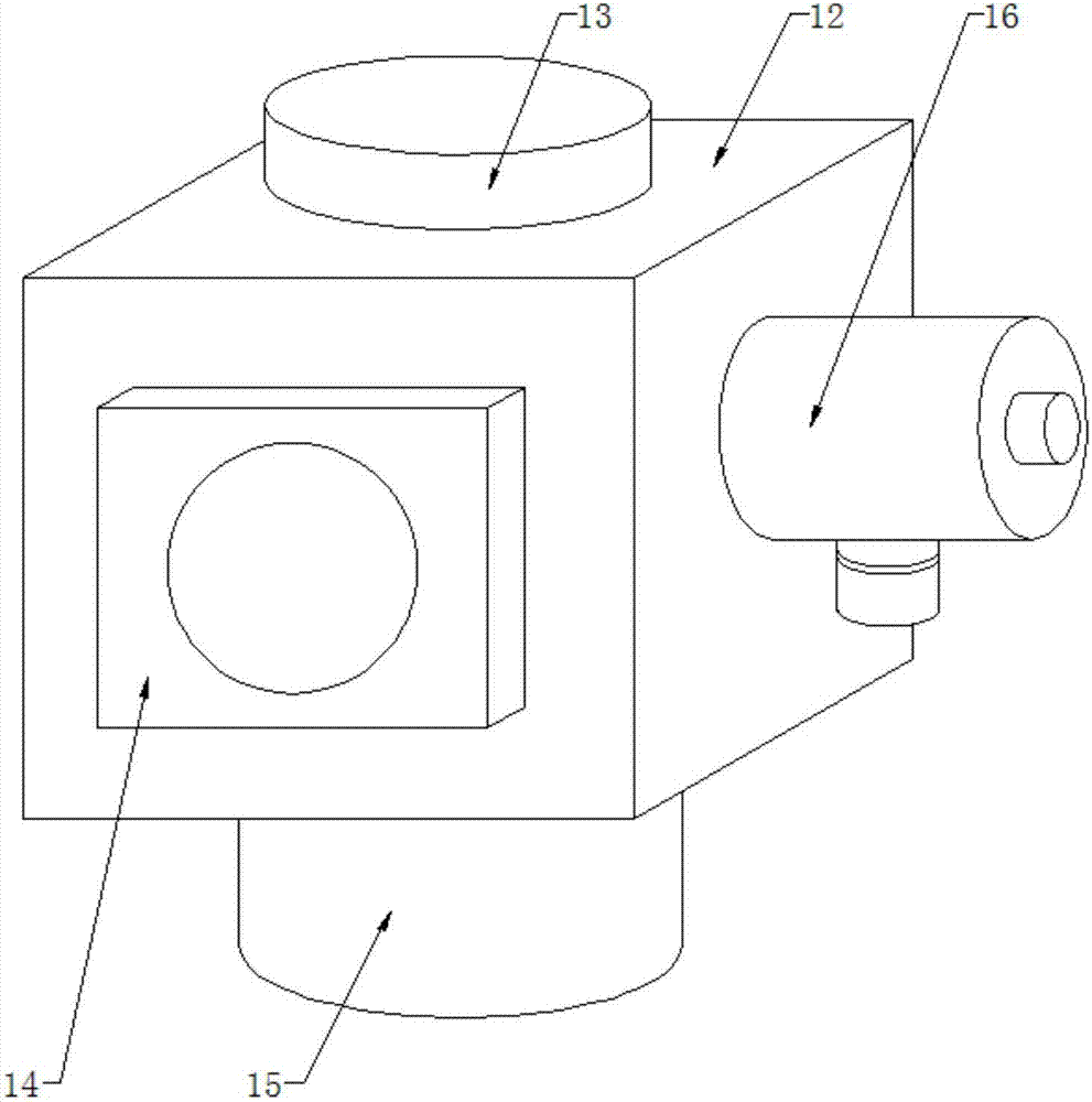 Digitization positioning device for supermarket based on encoding