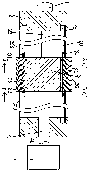 A new energy vehicle charging cable structure with adjustable length