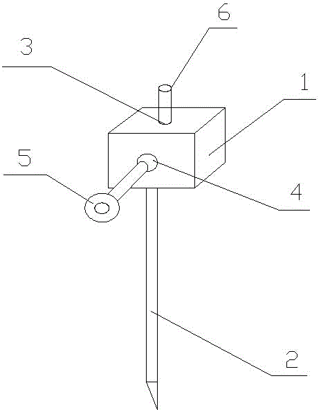 Artery puncture needle