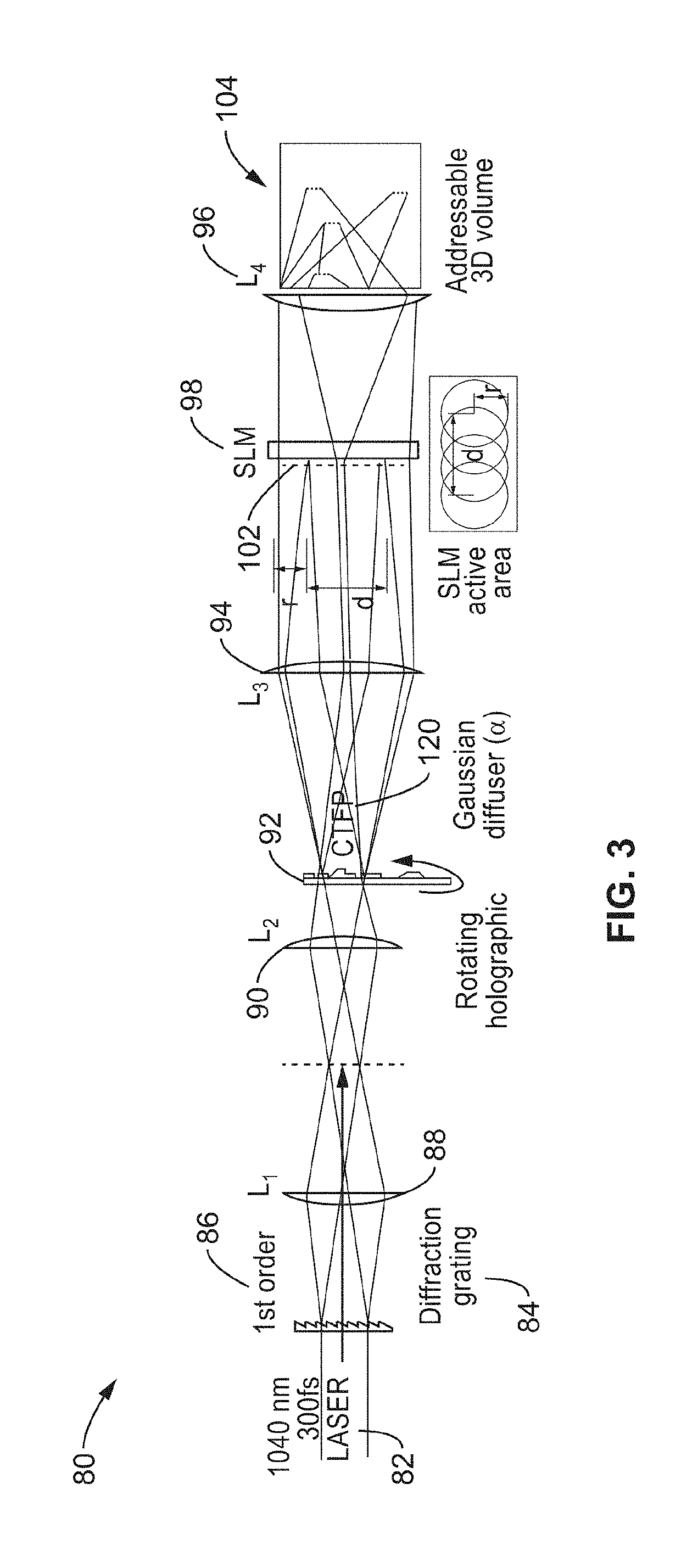 Three-dimensional scanless holographic optogenetics with temporal focusing