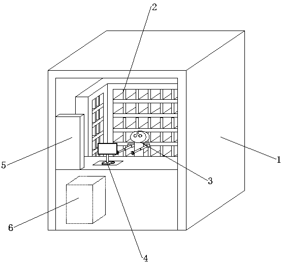 Intelligent cigarette experience hall