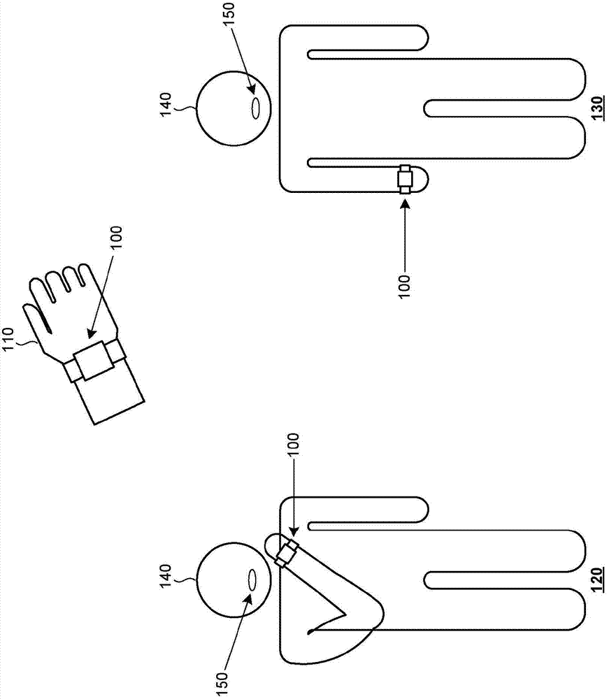 Use of microphones with vsensors for wearable devices