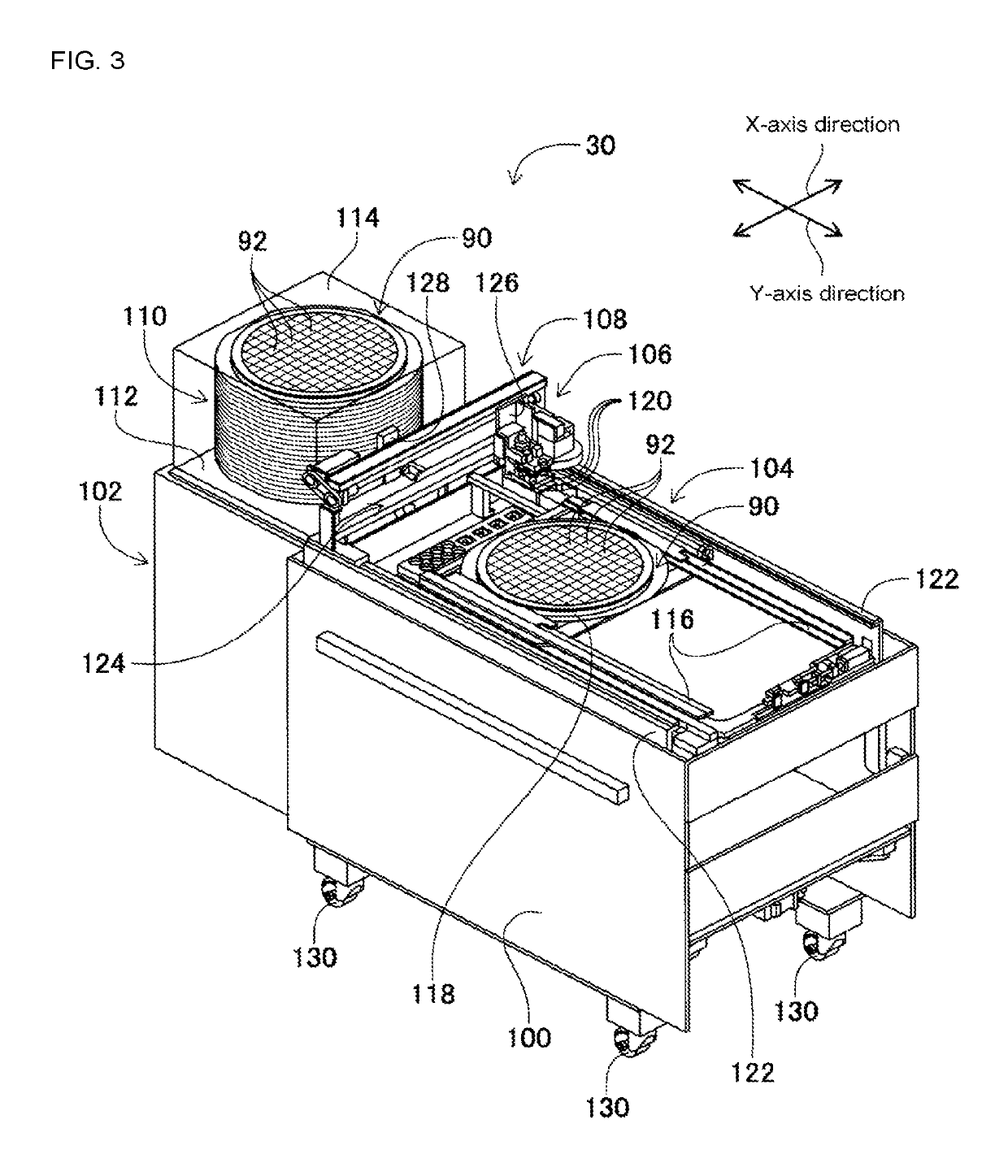 Panel device including a panel and a support mechanism