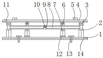 An electronic component base with a stable structure for easy collection