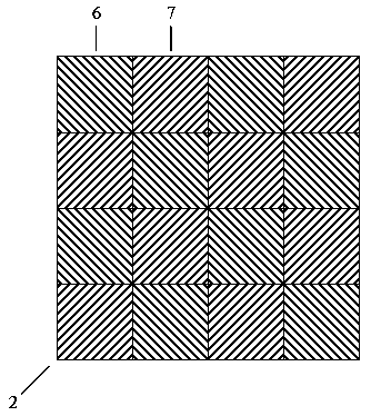 Even resolution ratio and wide viewing angle double vision 3D display device and method