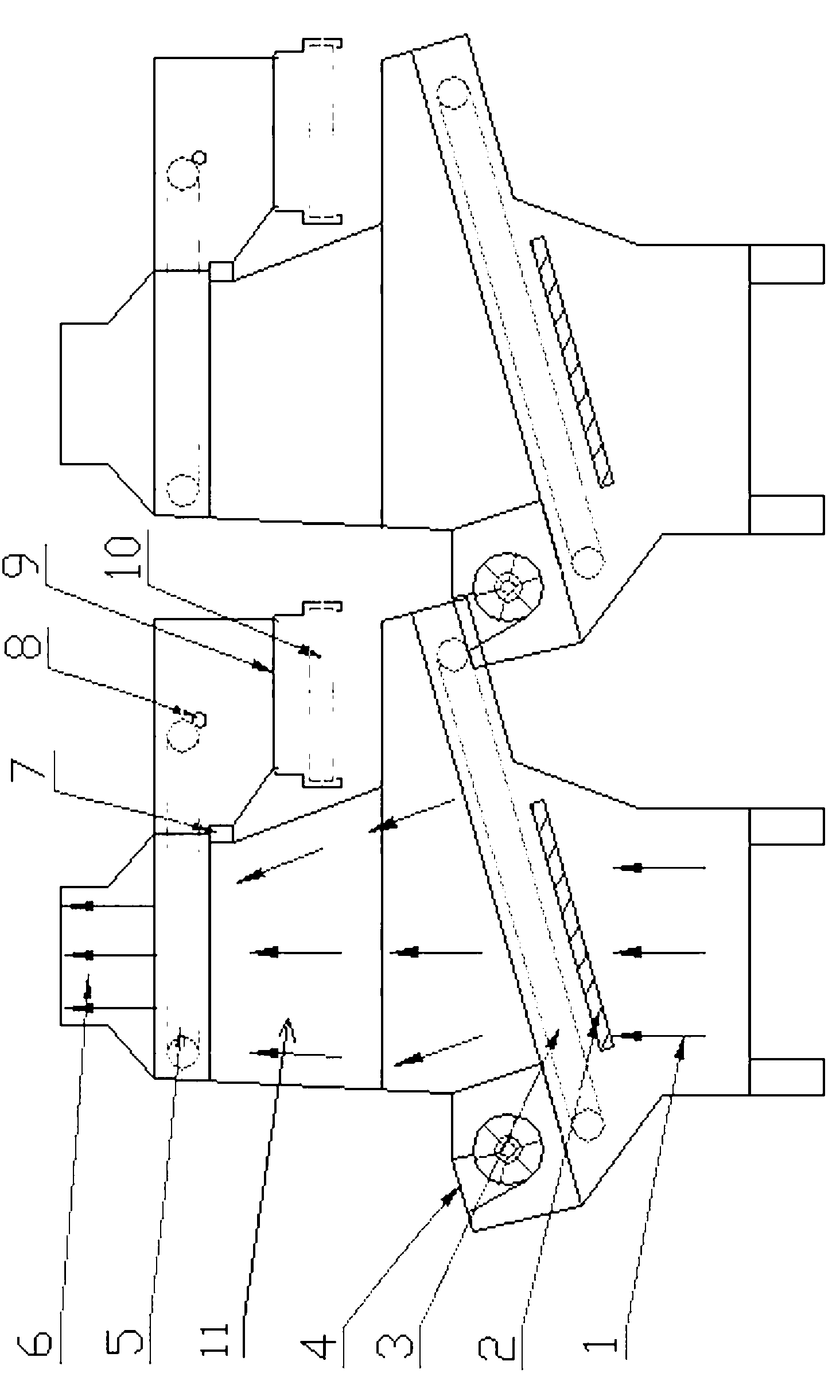 Air separator capable of separating tobacco stems from tobacco shreds in multi-level manner