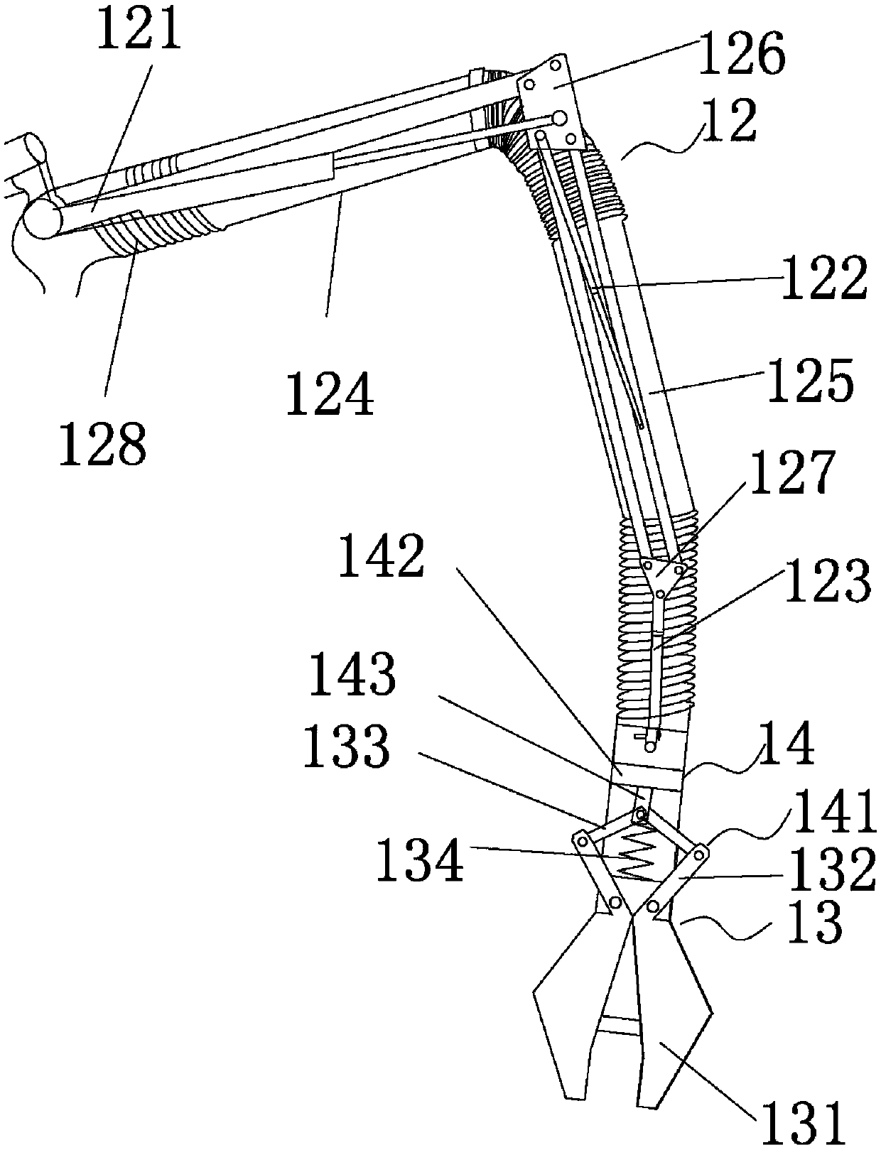 Logistics automatic carrying machine