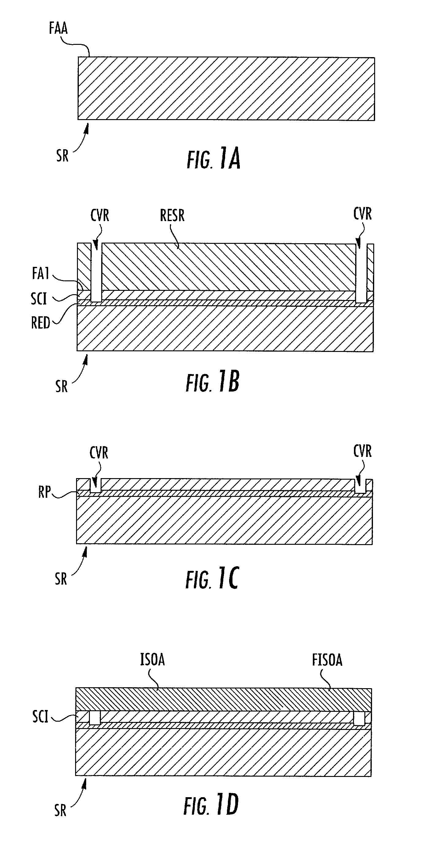 Method for formation of an electrically conducting through via