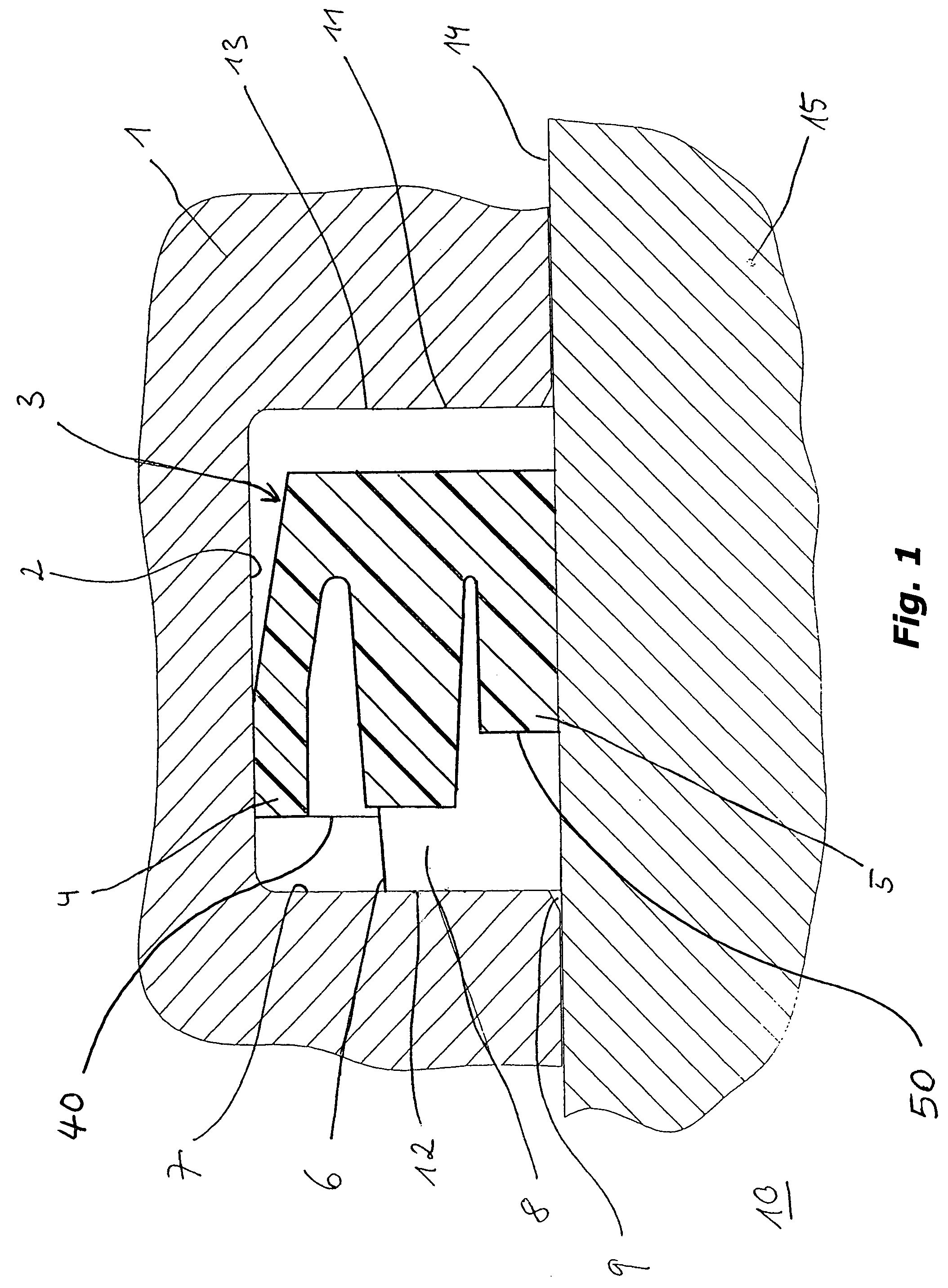 Sealing collar