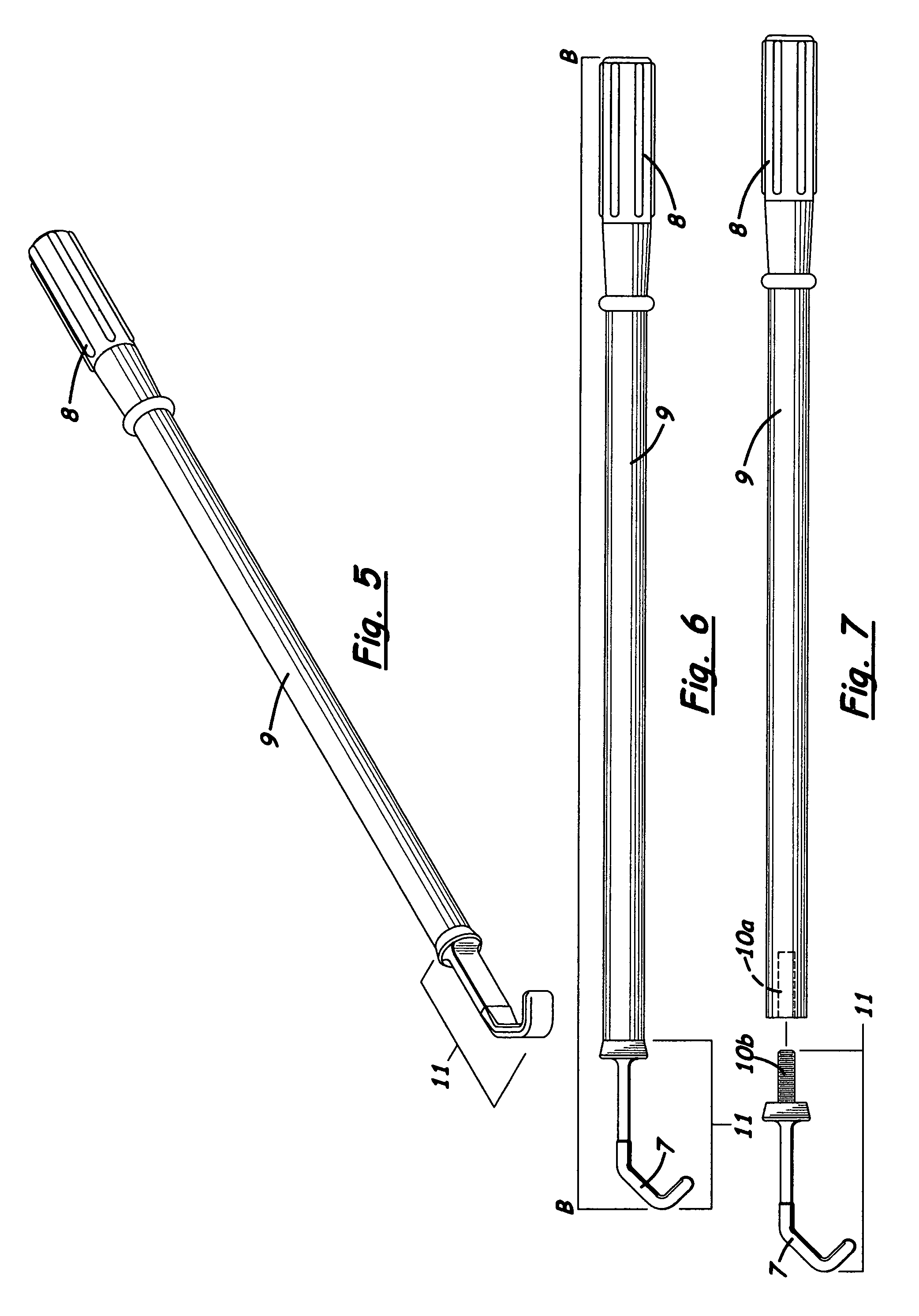 Frozen vehicle door puller