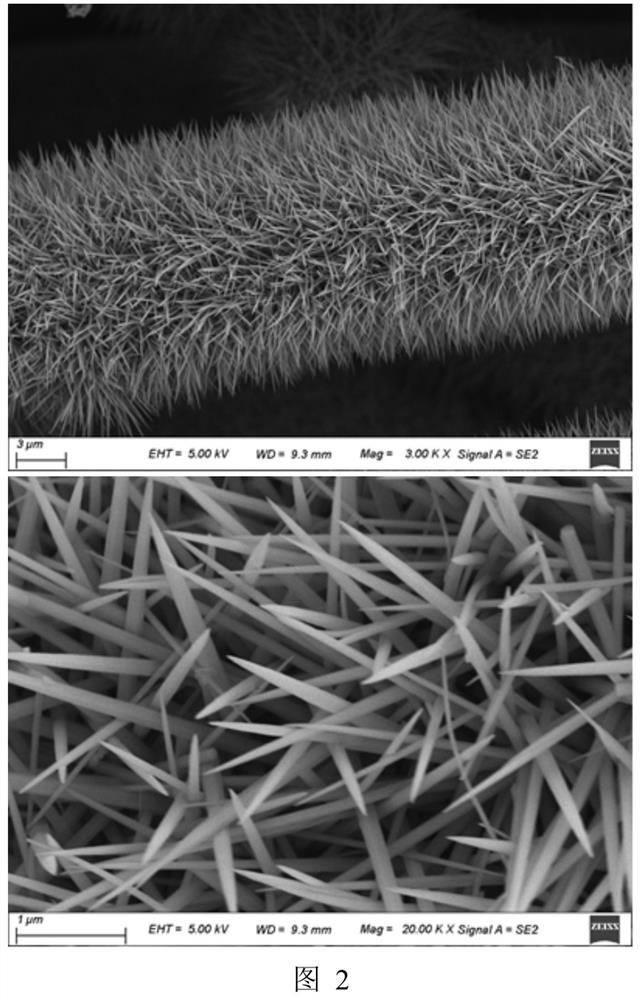 Method for preparing needle-like nickel hydroxide/carbon cloth flexible self-supporting electrode by using dual regulators