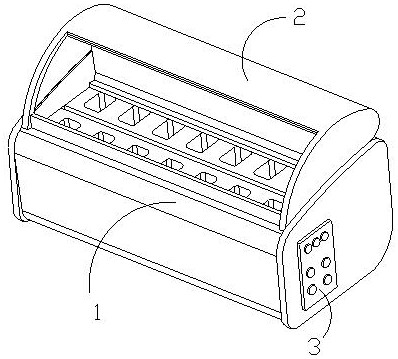 Food inspection sample storage equipment with classification function