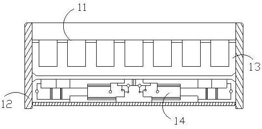 Food inspection sample storage equipment with classification function