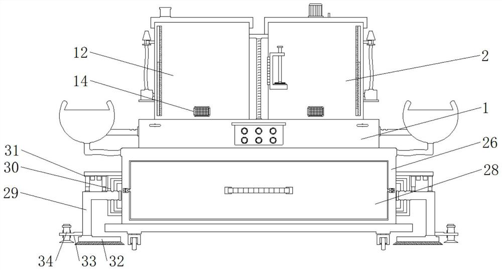 Flushing device for clinical operation of general surgery department