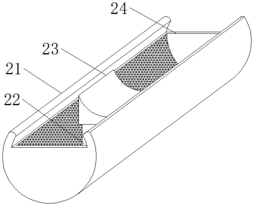 Flushing device for clinical operation of general surgery department