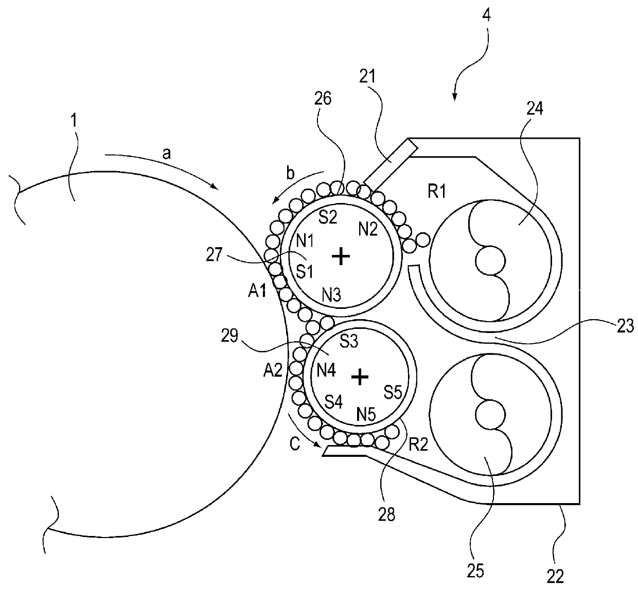 Developing device and image forming apparatus