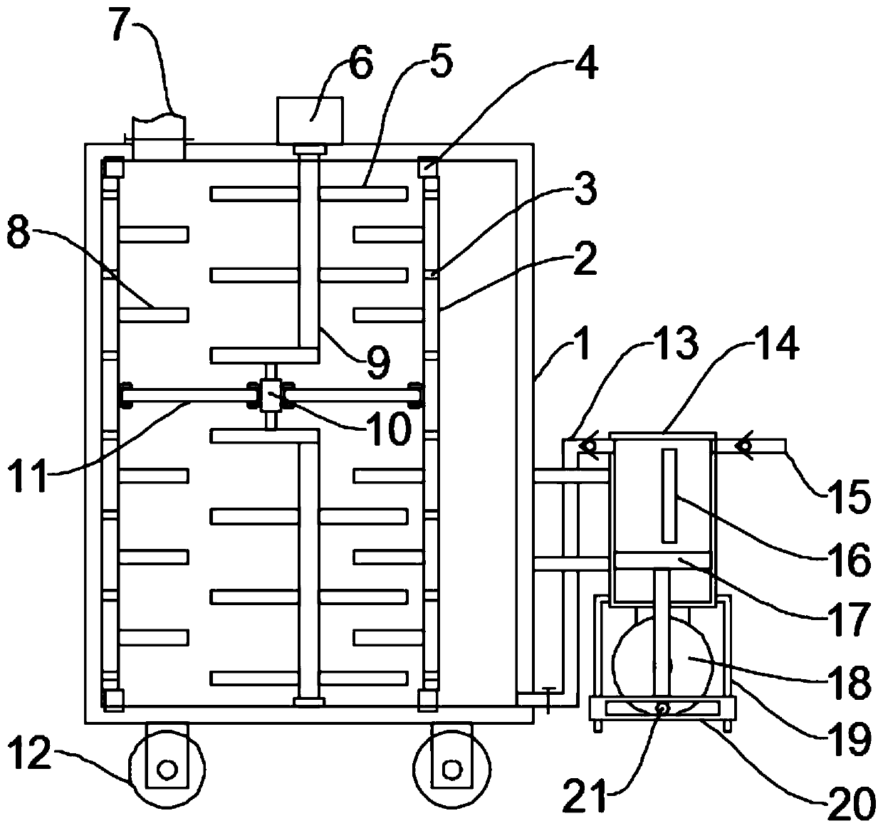 Sesame oil storage device