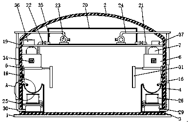 Automatic quantitative water feeding device for cattle and sheep breeding