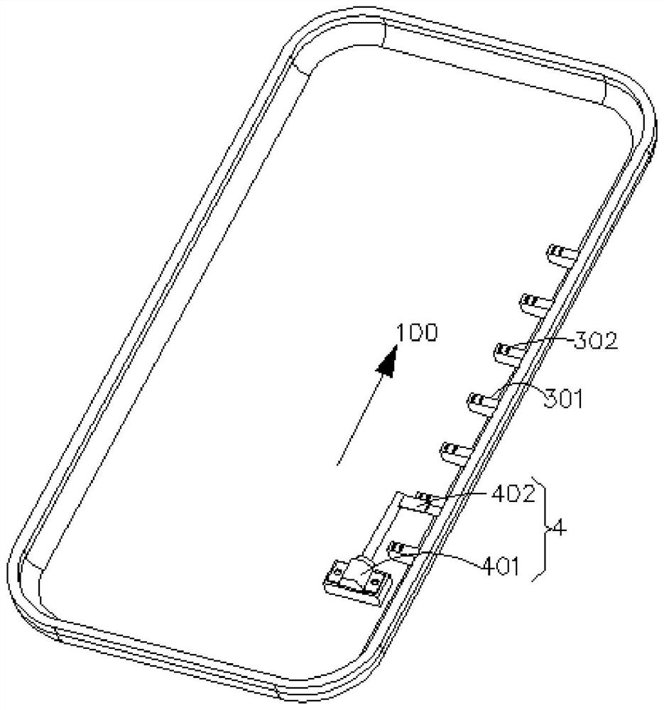 Antenna signal adjusting device and terminal signal conversion method