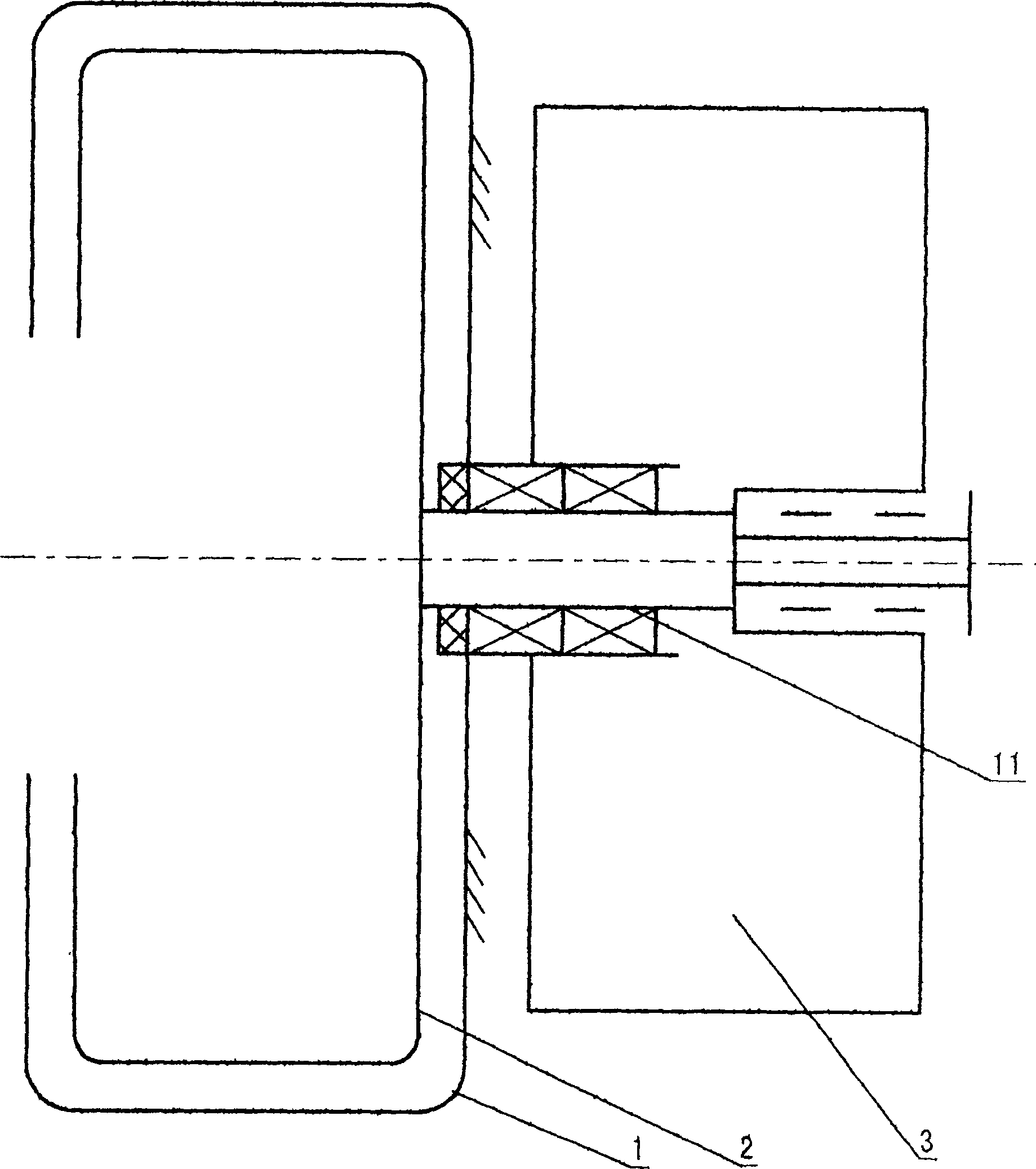 Full-automatic horizontal rubbing swing washer and washing mode