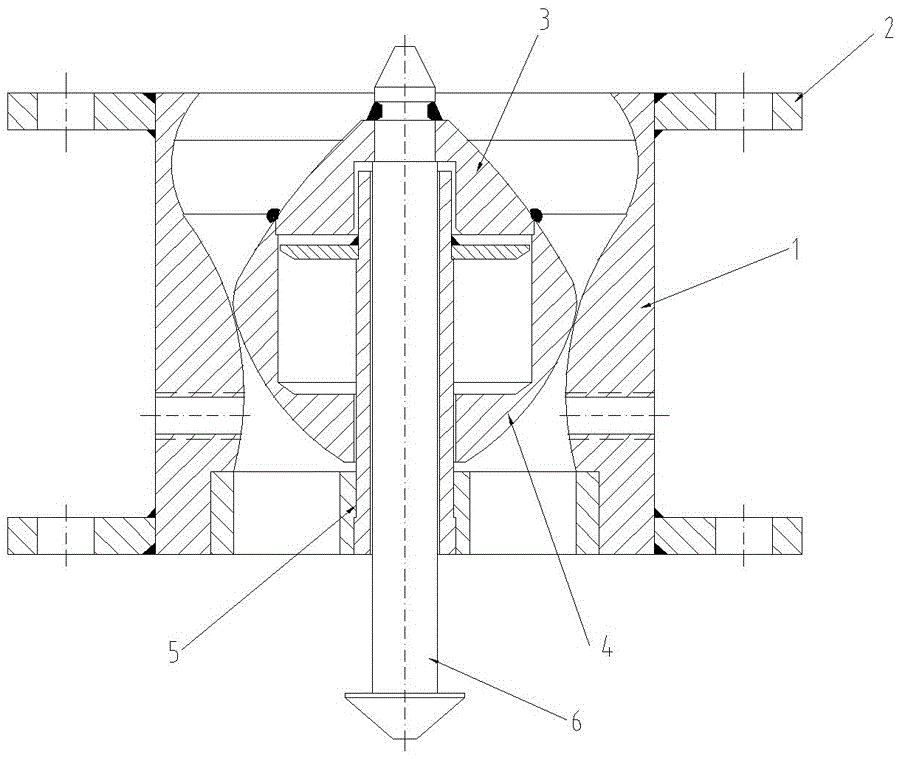 Check ash valve used for sound wave ash blower