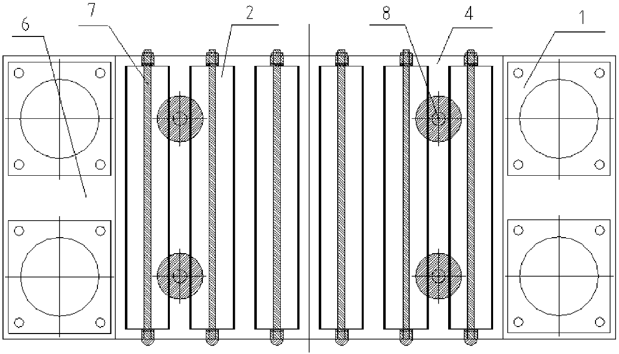 Electrical equipment vibration isolation anti-impact device