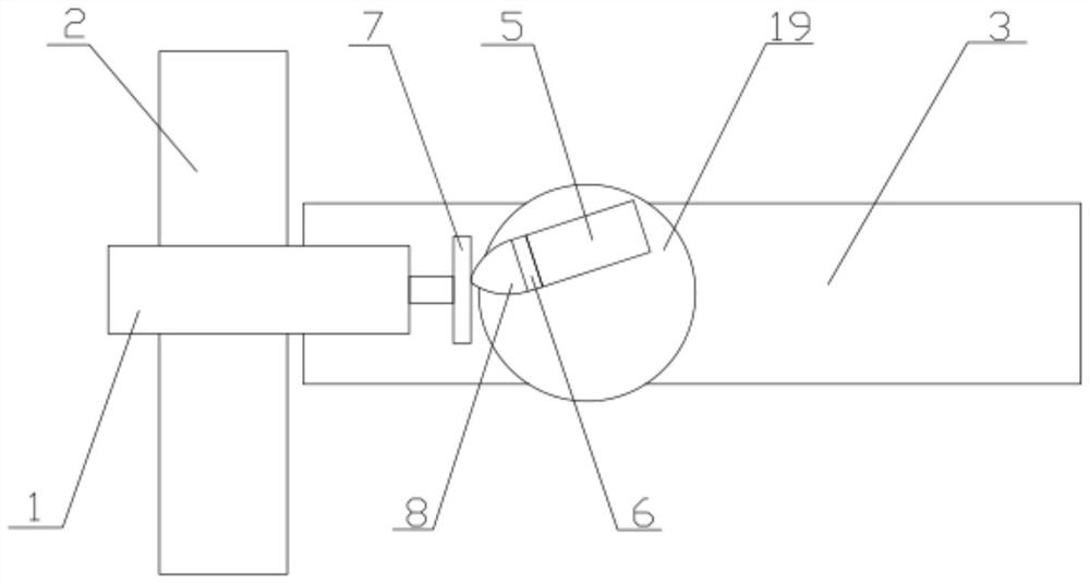 Super-hard material curved surface grinding and polishing machining device